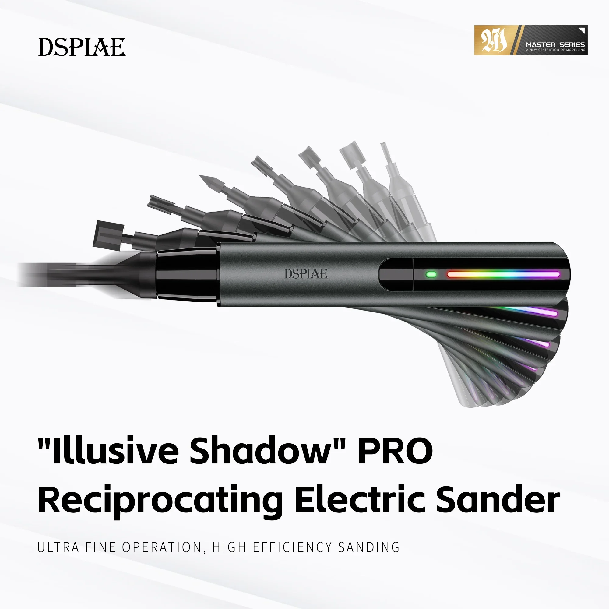 Model Kit Eva - DSPIAE ES-A PRO Electric Sander Upgraded