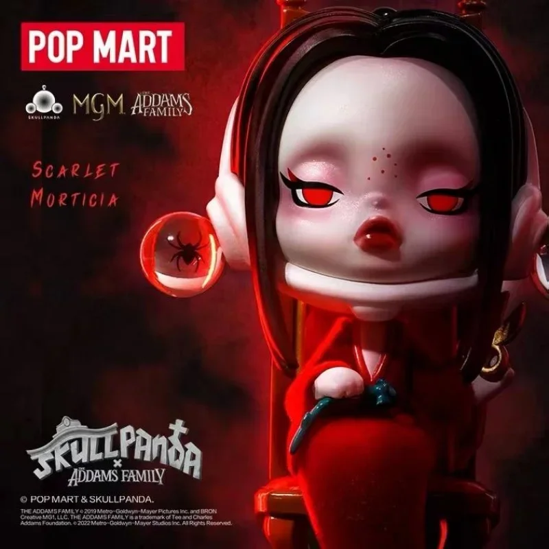 POP MART SKULLPANDA Addams Fam - Model Kit Anime Girl ulasan dan harga