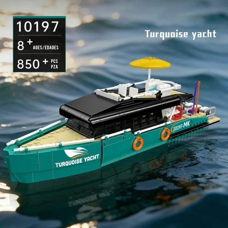 Turquoise Luxury Yachts Buildi - Model Kit Yacht ulasan dan harga