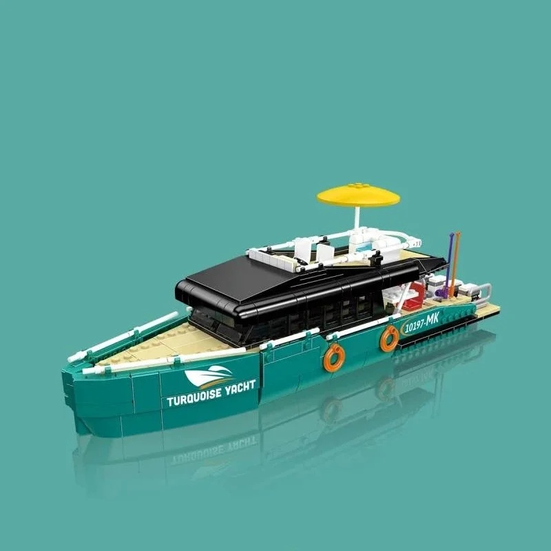 Turquoise Luxury Yachts Buildi - Model Kit Yacht ulasan dan harga