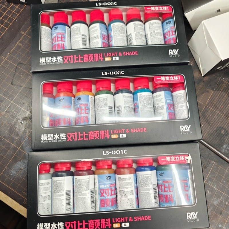 RAY Studio Water-Based Contras - Paint Model Kit ulasan dan harga